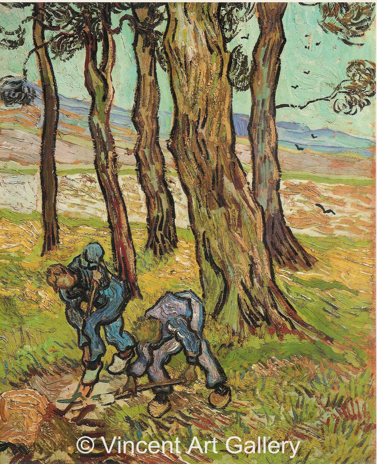 JH1847,Two Diggers among Trees